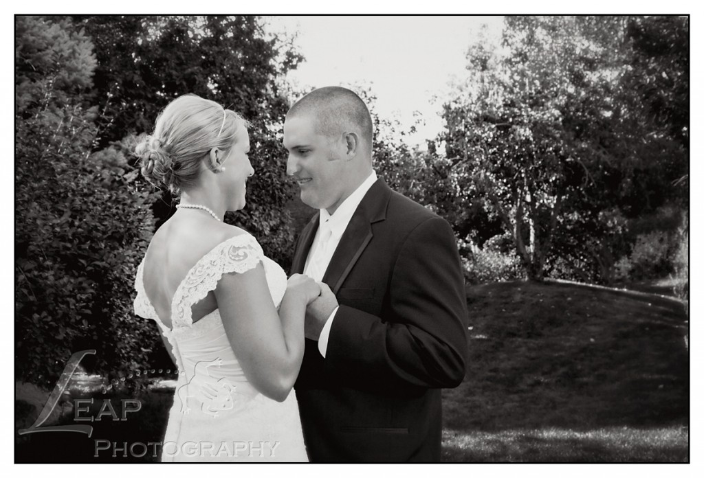 Bride & Groom's frist look