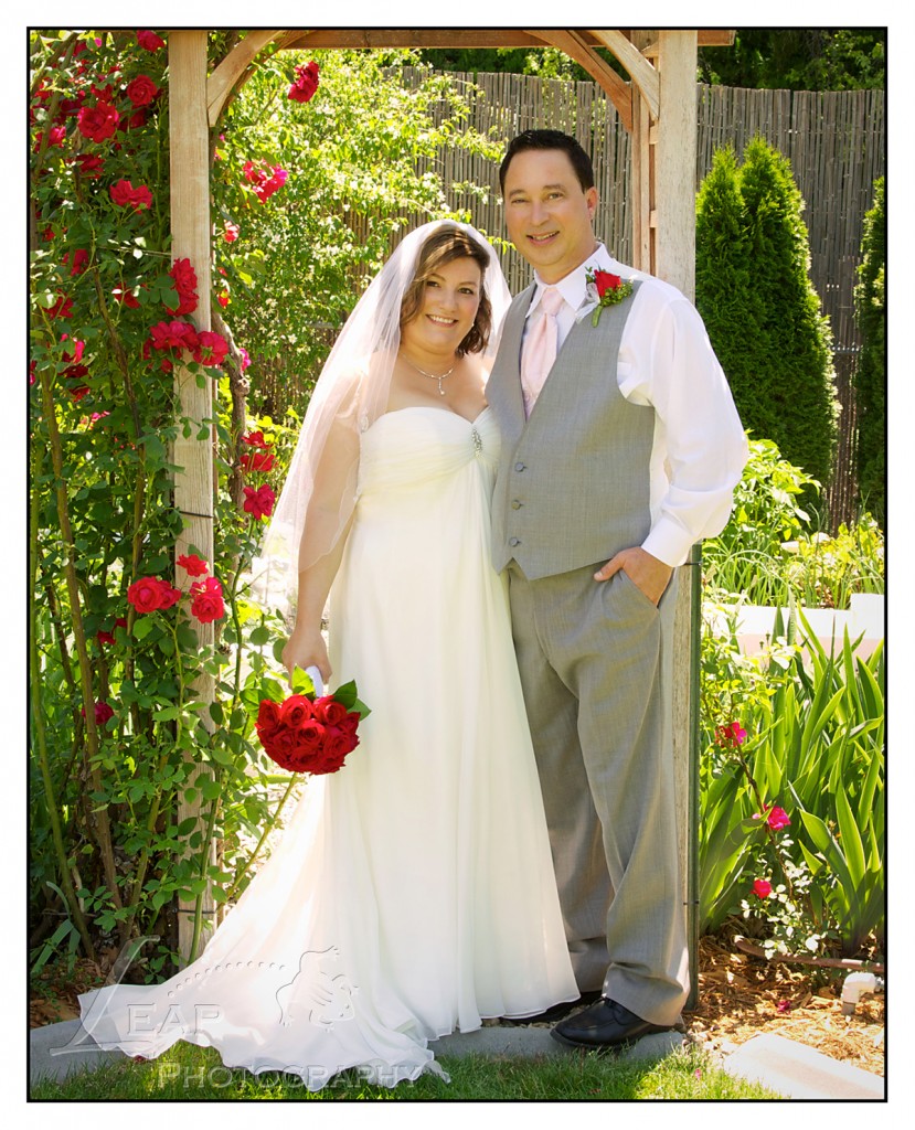 Boise bride and groom