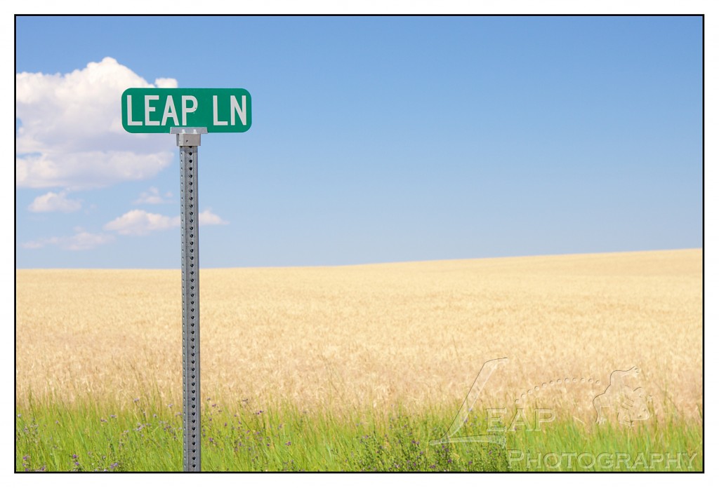 Leap Lane sign