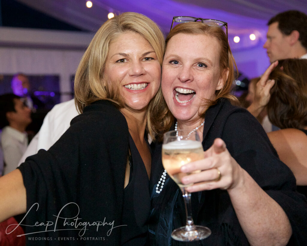 women at charity event in Sun Valley Idaho