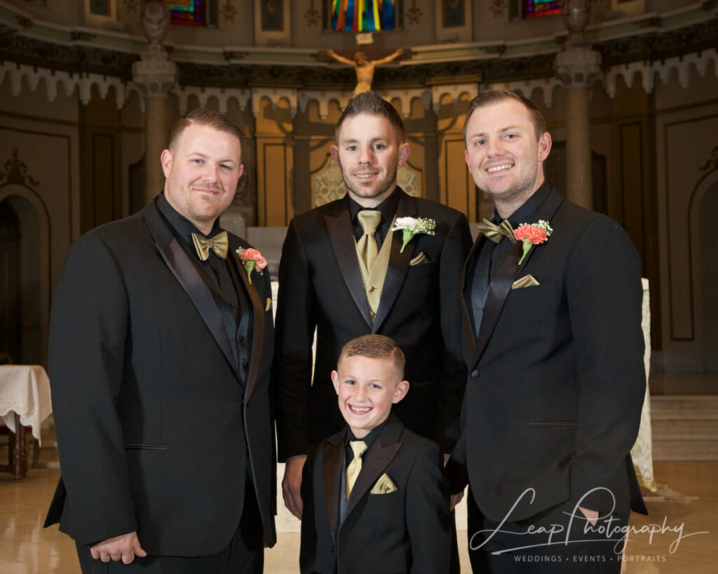 Boise groom and his groomsmen