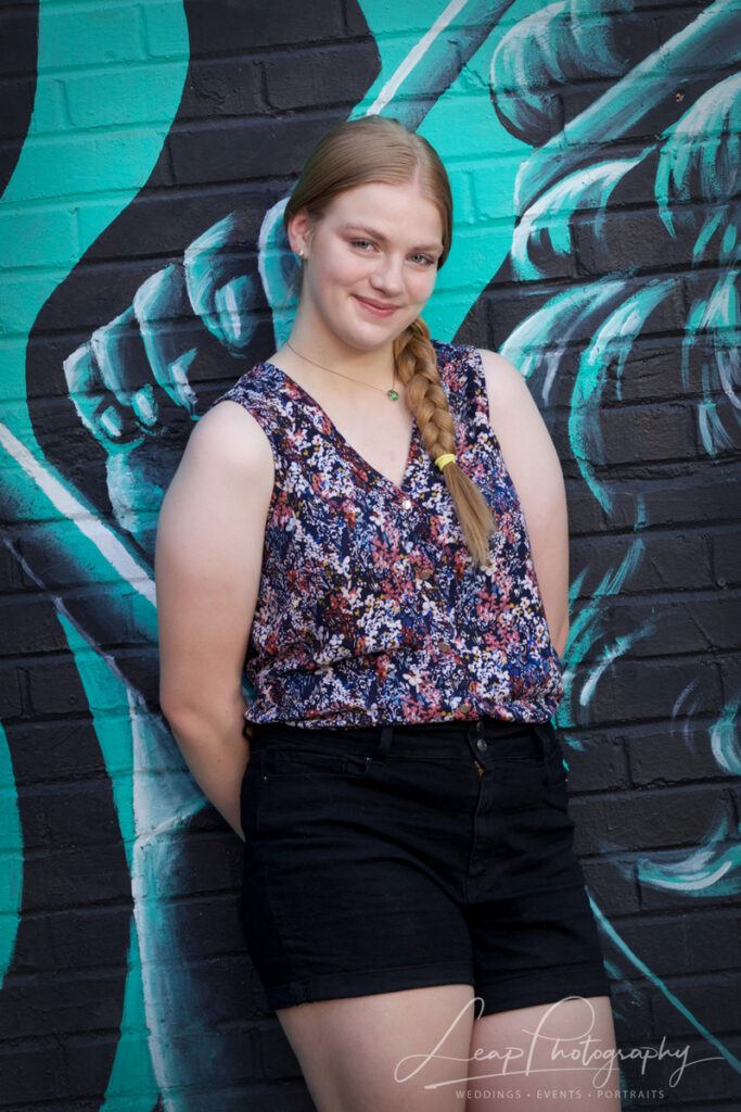 senior portrait of boise student
