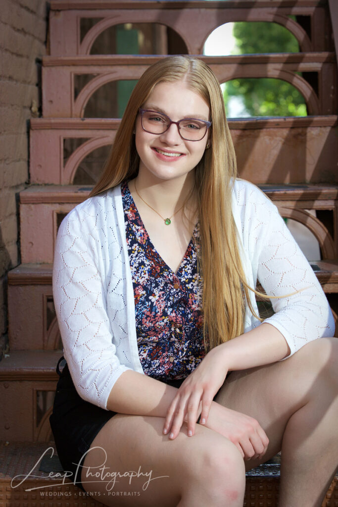 Senior Picture in downtown Boise