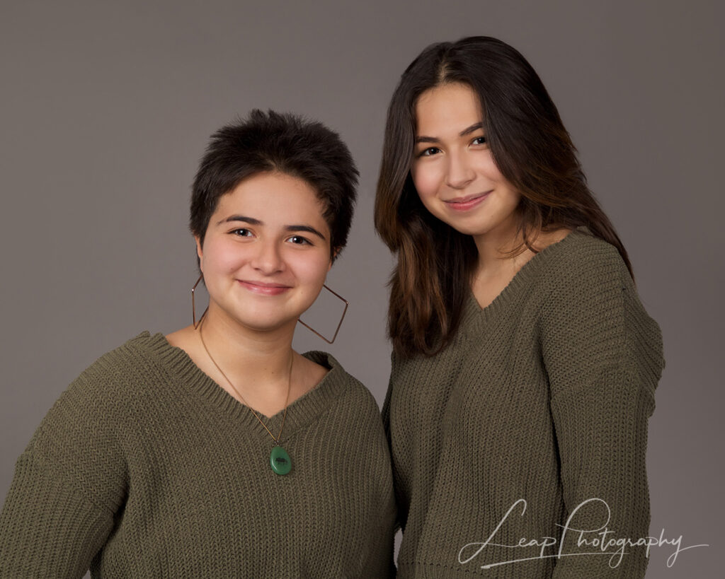 Family Picture of 2 sisters
