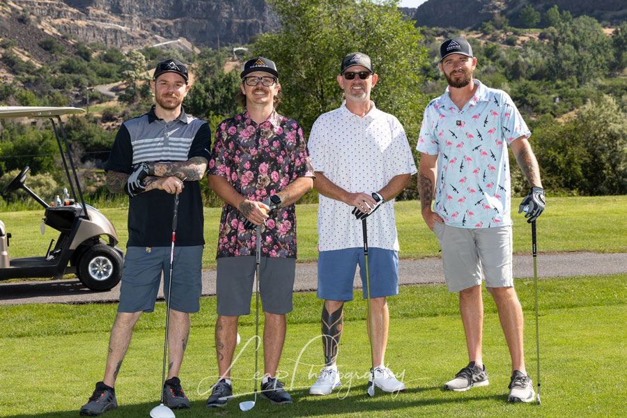 Charity Golf Tournament Team