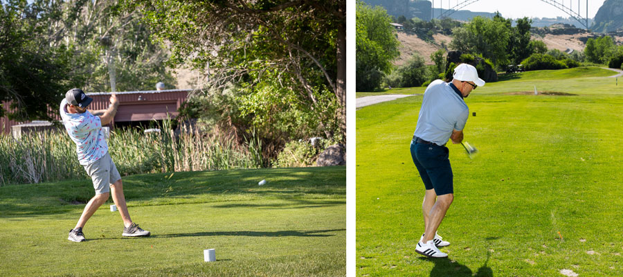 Charity golf tournament