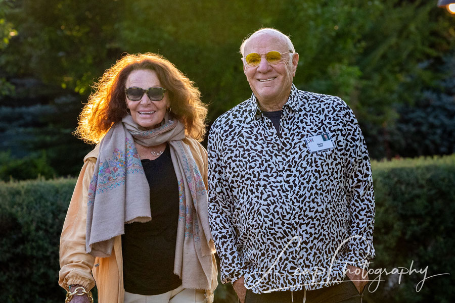 Diane Von Furstenberg and Bob Diller