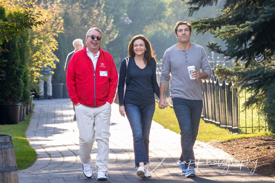 Phil Deutch and Sheryl Sanberg