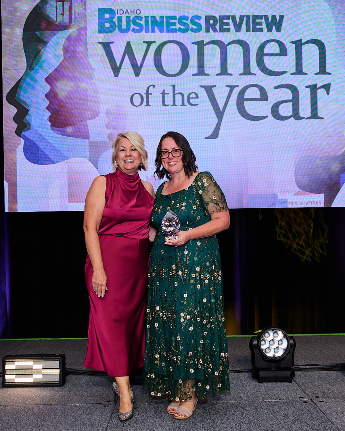 Brenda Leap Receiving Award