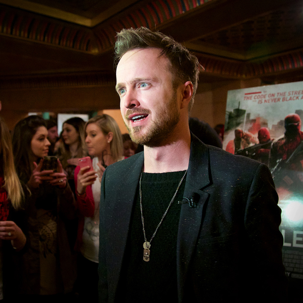 Aaron Paul Movie premier