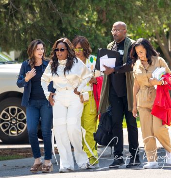Oprah Winfrey and Gayle King